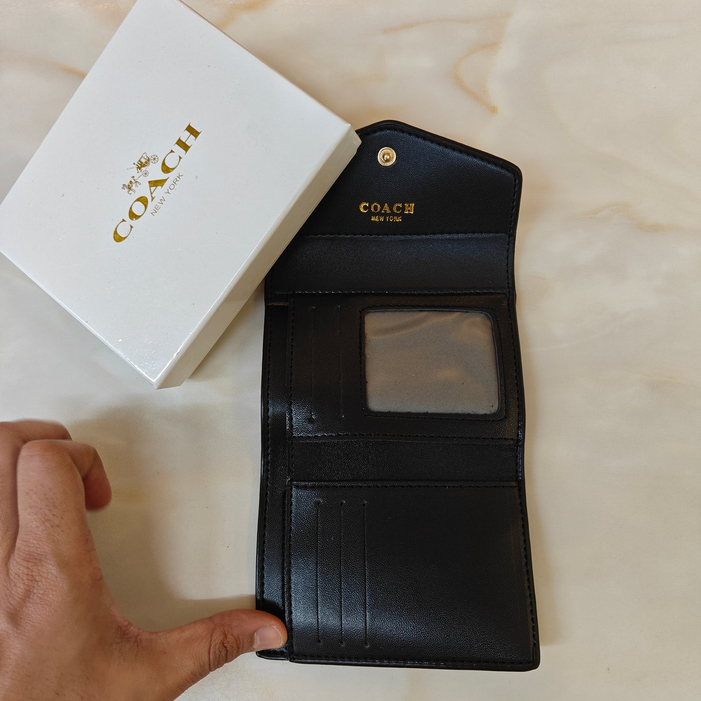 CH 2 Fold Mini Wallet - Pink