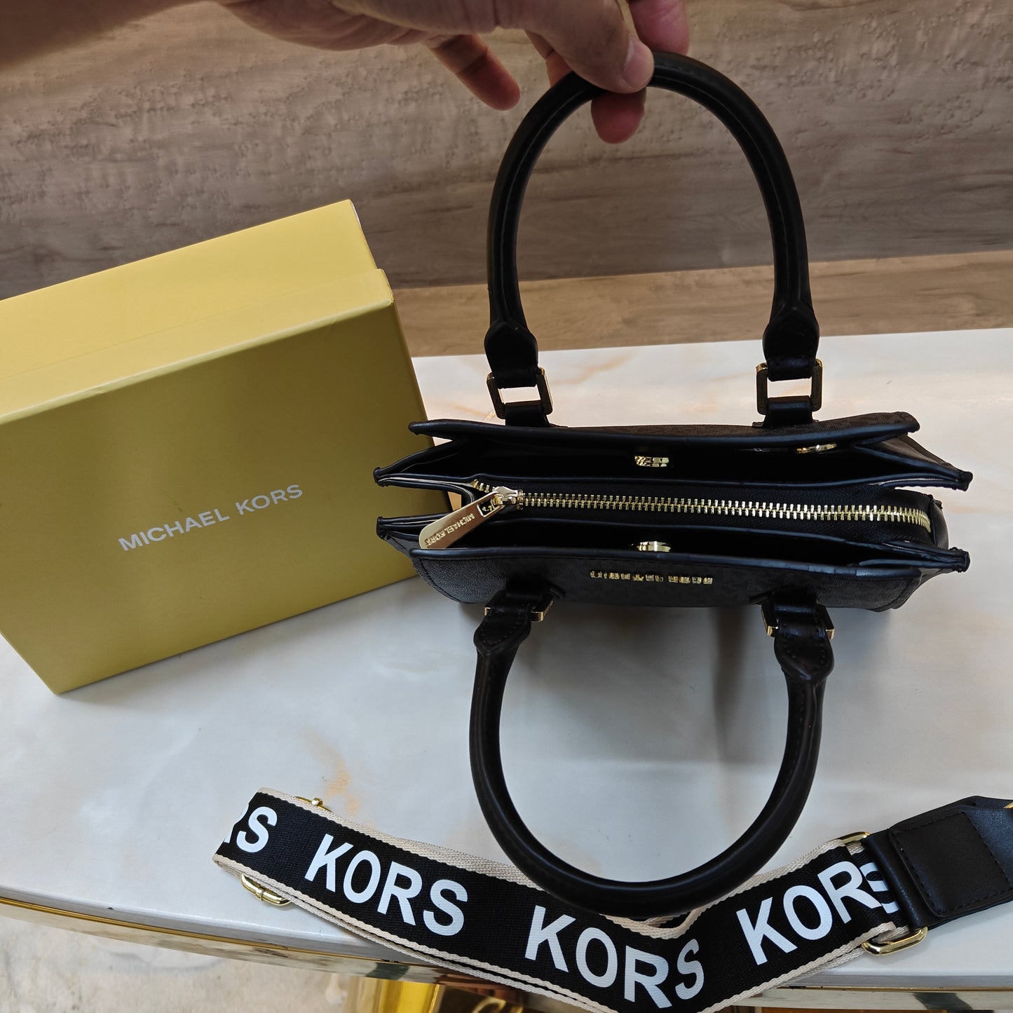 MK Satchel - Black