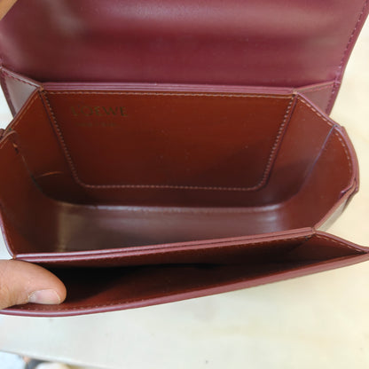 LW Goya Silk Handbag - Wine (Ultra Premium)