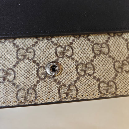 GG Diana Crossbody Bag (Double Box Packaging) - Black Trim