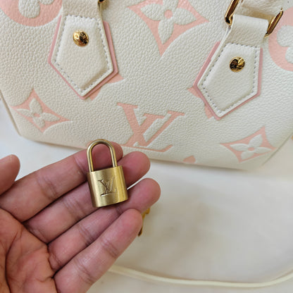 LV Speedy Bandoulière - Cream Pink (Ultra Premium)
