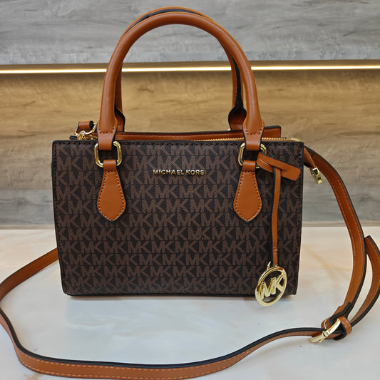 MK34 Satchel Bag (Coffee Tan)