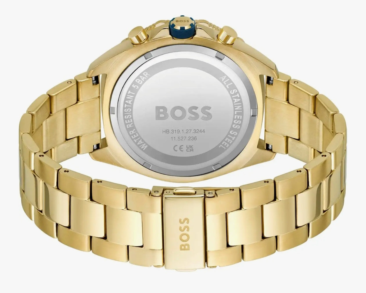 B.S Energy Analog Blue Dial Men's Watch