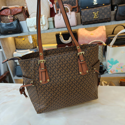 MK 3 Partition Tote Bag - Coffee