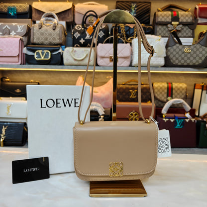 LW Goya Silk Handbag - Beige (Ultra Premium)