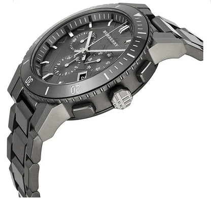 Brbry Men’s Watch Stainless Steel Grey Strap With Grey Dial