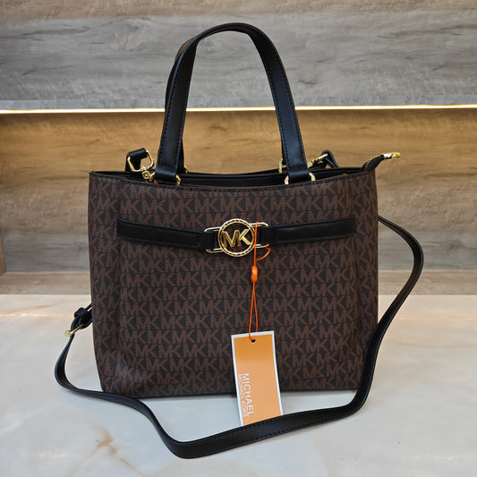 MK45 - Satchel Bag (Coffee Black)
