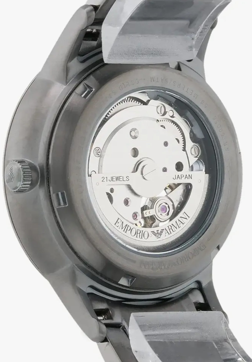 E A Renato Analog Blue Dial Men's