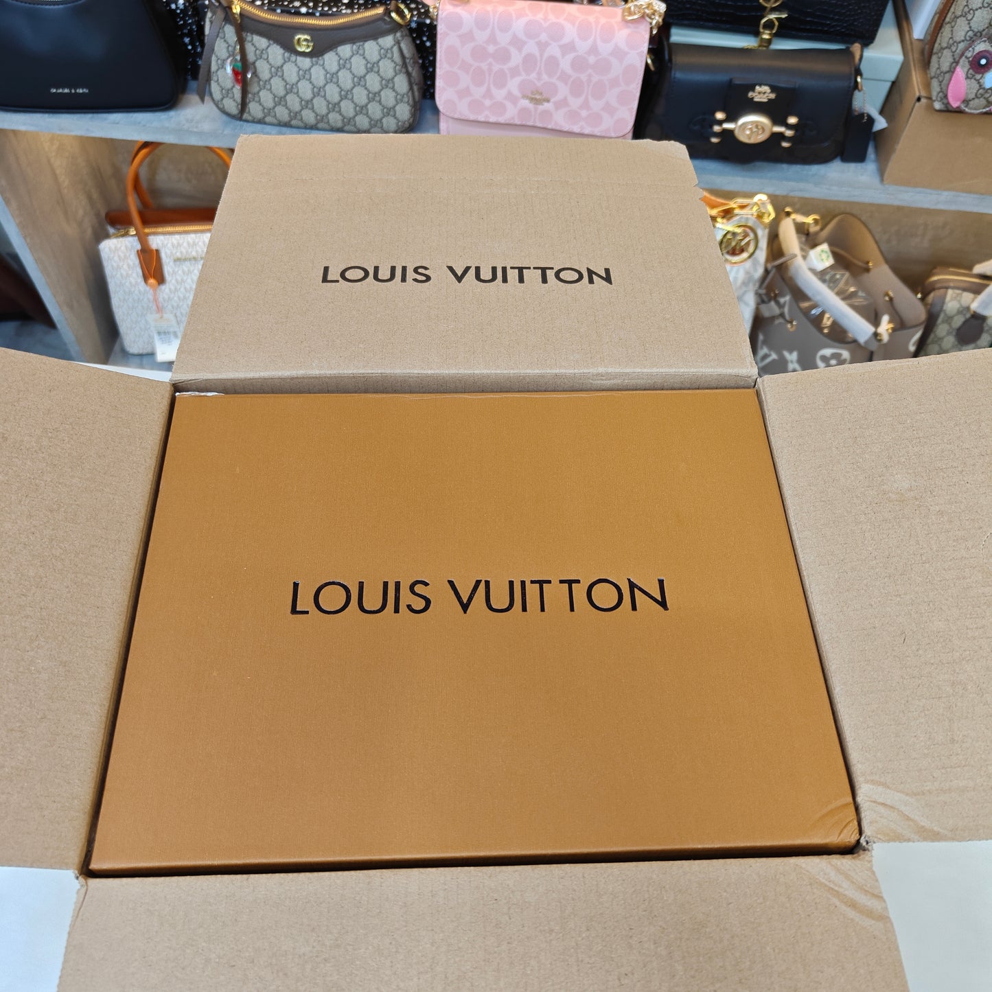 LV9 All in Bucket Bag (Ultra Premium Double Box)