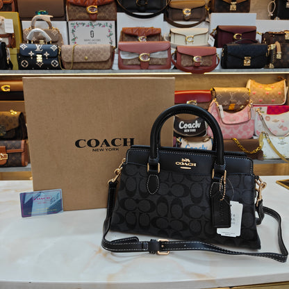 CH Darcie Satchel Bag - Black
