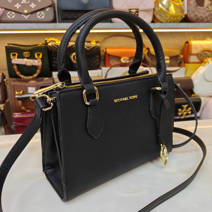 MK34 Satchel Bag (Midnight Black)