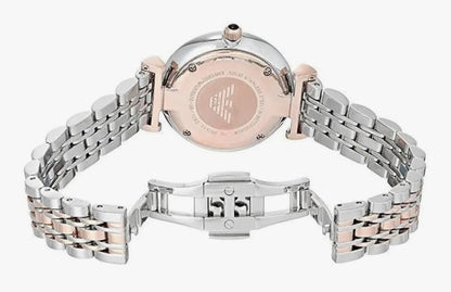 E A Analog Blue Dial Women's Watch