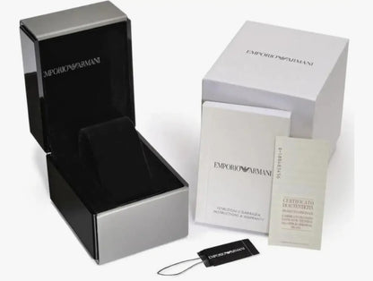 E A Analog Blue Dial Women's Watch