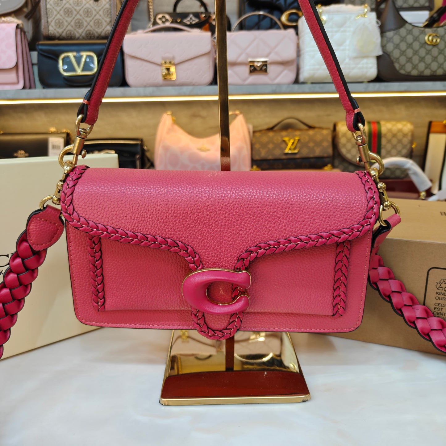 TABBY SHOULDER BAG 26 Limited Edition - Ultra Premium Pink Colour