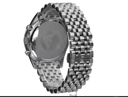 E A Analog Black Dial Men's Watch