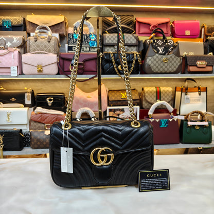 GG Marmont Medium Size (Black)