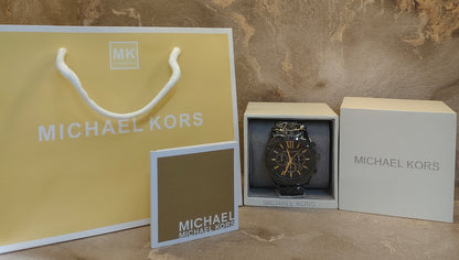 MK Lexington Analog Black Dial Men's