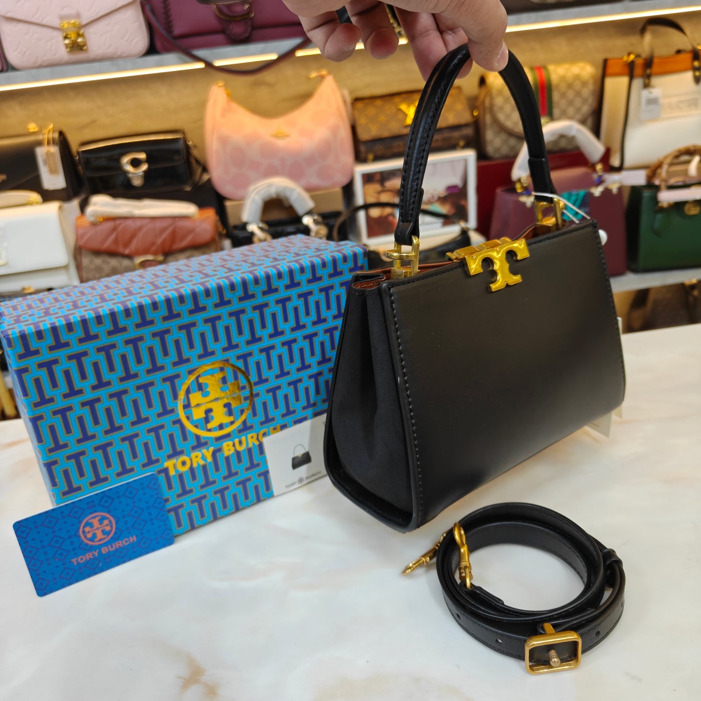 TB Mini Satchel - Black