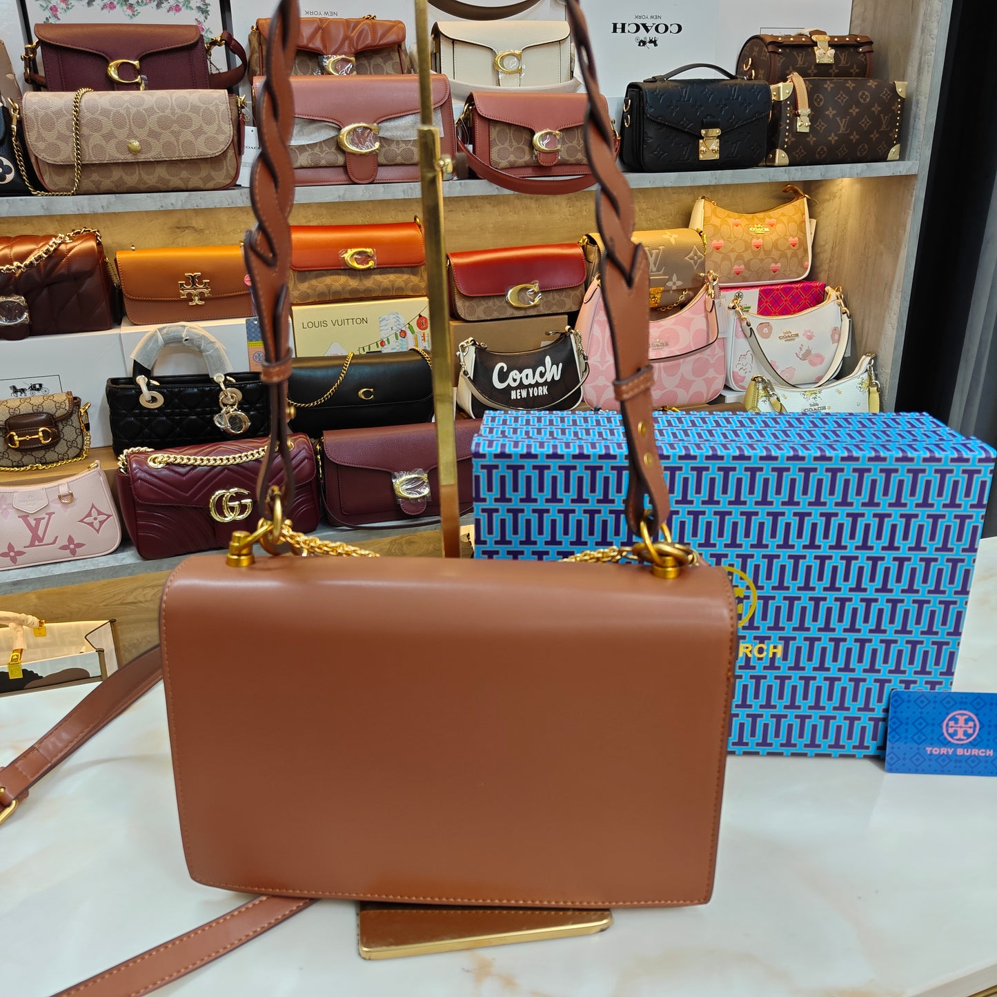 TB70 Miller Shoulder/Sling Bag - Tan Colour (Ultra Premium)