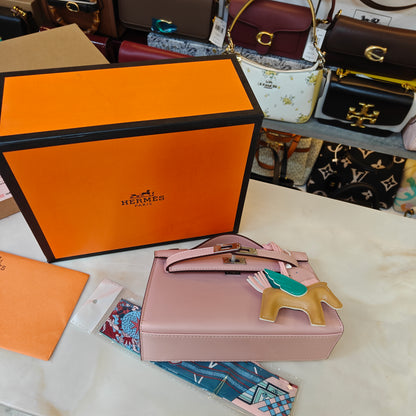 HRMS Mini Kelly- Pink (Ultra Premium Double Box)