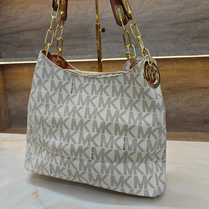 MK77 Tote Bag (White)