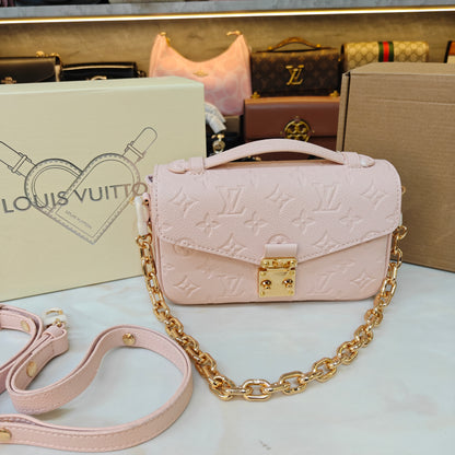 LV559 Shoulder/Sling Bag - Ultra Premium Double Box (Pink)