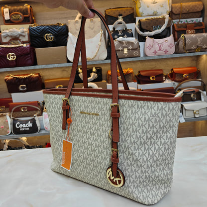 MK Large Tote - White Colour