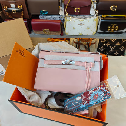 HRMS Mini Kelly- Pink (Ultra Premium Double Box)