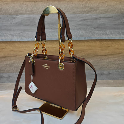 CH44 - Satchel Bag (Brown Colour)