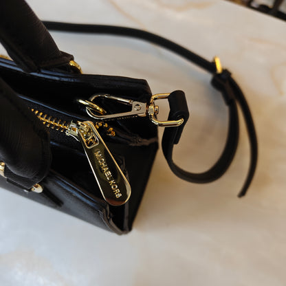 MK34 Satchel Bag (Midnight Black)