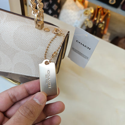 COCH Klare Envelope Sling/Shoulder Bag - Beige Apricot (Ultra Premium)