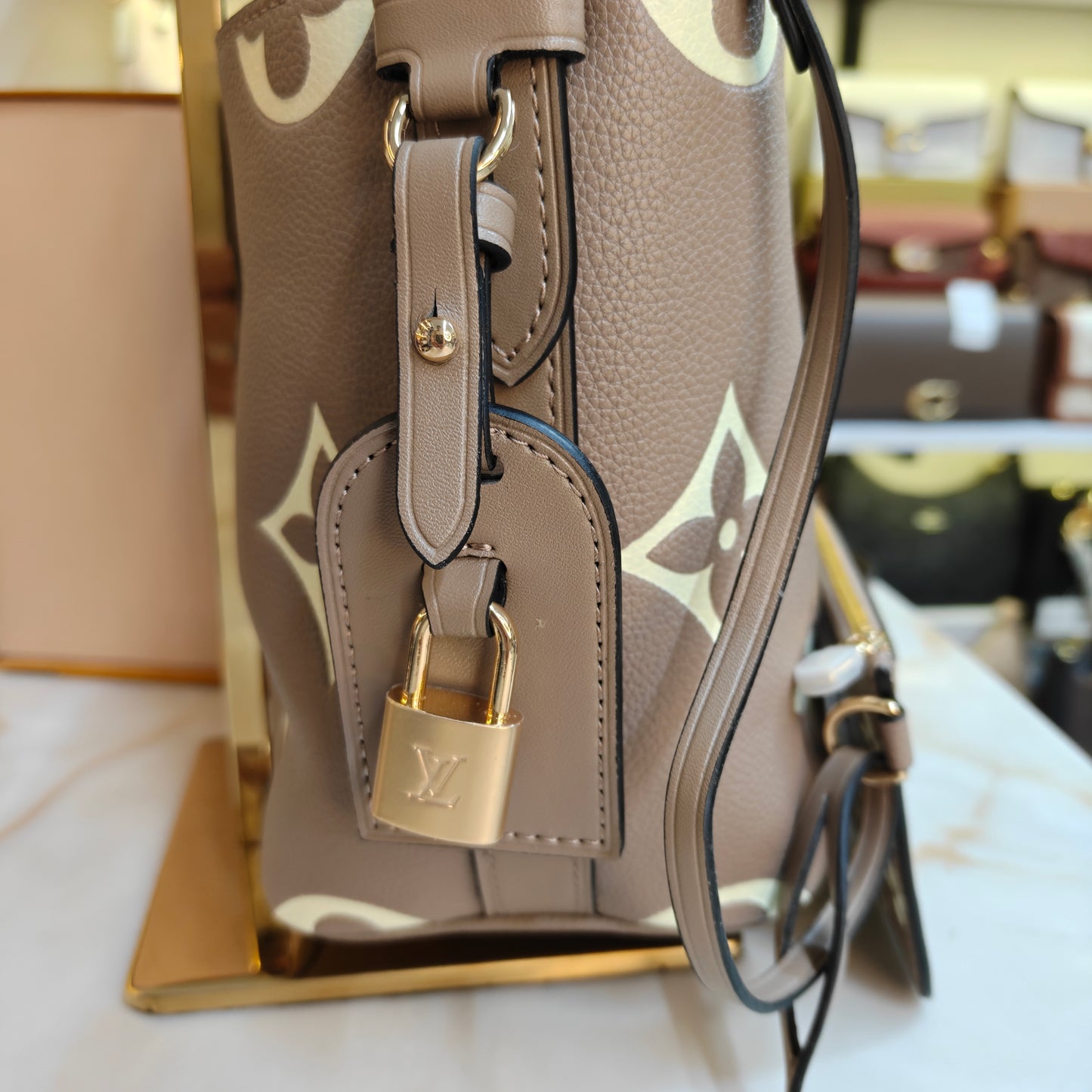 LV All in Bucket Bag (Ultra Premium) Beige